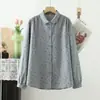 Cardigan de Mujer con Estilo Literario Japonés, Estampado de Dibujos Animados, Holgado, con Solapas, Manga Larga, Otoño 2026