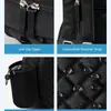 Bolsa de Tênis Leve Multifuncional Personalizada Transversal para Homens e Mulheres, Bolsa de Armazenamento de Cosméticos de Grande Capacidade, Necessaire de Viagem, À Prova d'Água