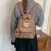 Mochila 2026 Niñas Estilo Oso Retro Hombro Único Colgante Portátil Nuevo Exquisita Linda Otoño Invierno Moda Mujeres