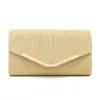 Bolsa de Noche Brillante de Venta Caliente Transfronteriza Elegante Vestido de Boda Qipao Versátil Moda para Mujer Bolso de Mano para Fiesta Bolso con Cadena