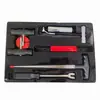 Extrator de Para-brisa de Carro Conjunto de Desmontagem Ferramenta de Remoção de Vidro de Carro Fio de Aço Reparo Automotivo Ferramentas de Manutenção Automotiva Conjunto de Sete Peças
