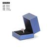 Caja de Anillo Propuesta PU Colgante Collar Conjunto Caja de Almacenamiento Caja de Empaque de Regalo para Joyería Caja de Regalo Suministro Directo de Fábrica