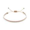 Pulsera de Estilo Bohemio con Patrón de Corte Español para Mujer, Joyería Hecha a Mano con Cintas Tejidas de Estilo Étnico Nepalí