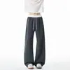 Otoño 2026 Nuevo Modelo Pantalones de Chándal de Algodón Sin Sombra con Remaches y Guadaña M-5XL HK26775-TeP32