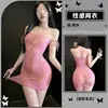 Lingerie bodycon sexy e divertida Chao Mu, roupa de rede qqny, lingerie sedutora e sexy, tentação de desejo puro roupão feminino