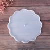Yixing diy transfronterizo 2 pulgadas Viento tres capas forma de flor bandeja bandeja de frutas bandeja de té mesa fruta molde de silicona