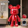 Urso Fofo Grande Enfeite de Chão Estilo Italiano Moderno Decoração de Sala de Estar Cofrinho de Ursinho Fofo Venda Direta da Fábrica