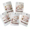 Nuevo Pasador de Lunares para Bebé, Pasador de Pelo, Pinza Lateral, Pinza para Flequillo, Lindo Set de Accesorios para el Cabello de Niña, Pasador de Moda