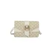 Bolsa quadrada pequena casual de alta qualidade para mulheres, novo estilo, nicho francês, bolsa de ombro única minimalista, moderna, fresca, bolsa transversal versátil