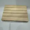 Posavasos Hueco de Madera Maciza Aislante para Taza de Té Asiento para Café Bandeja Pequeña Rectangular de Madera Mini Estante Pequeño