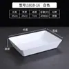 Bandeja Expositora de Alimentos para Delicatessen, Bandeja de Melamina, Bandeja Expositora de Autoatendimento, Bandeja Retangular de Plástico Espesso para Pratos Frios de Pato, Comercial
