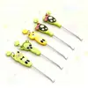 Jinda Rimei E614 Cuchara de Oreja de Dibujos Animados Acero Inoxidable Limpiador de Oídos Portátil Embotellado Bistec de Oreja Limpiador de Oídos Colorido Lindo