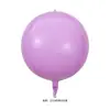 Globo de Pelota 4D Transfronterizo 10 Pulgadas 15 Pulgadas 18 Pulgadas 22 Pulgadas 32 Pulgadas Globo Redondo de Película de Aluminio Estéreo 4D Globo de Helio para Fiesta de Cumpleaños