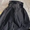 Chaqueta Funcional Versátil Cortavientos Impermeable Estilo Americano de Moda para Hombre Primavera y Otoño Ropa de Trabajo Funcional para Pareja