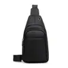 Bolso Cruzado Exclusivo para Hombre de Pecho de un Solo Hombro para Viajes Diarios Resistente al Desgaste Sensación de Alta Gama Gran Capacidad Estilo Masculino Bolsas de Fuente Directa Artículos de Cuero