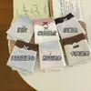 Ropa Interior de Algodón Puro Estampada Sin Costuras Moda Coreana para Mujer Cintura Media Ajustada a la Cadera 10a Antibacteriana Entrepierna Extendida Bragas Triángulo Sensación Nude