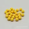 Cuentas Acrílicas de 6 mm de Colores Caramelo No Porosas, Cuentas Sólidas de Color Macarrón, Rellenos de Mármol de Colores Caramelo, Bolitas Pequeñas