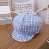 SOY Marca Gorro de Bebé a Cuadros Primavera Nuevo Sombrero para Niños Gorra de Béisbol Sombrero para Niños Pequeños 1-3 Años C0259 Infantil