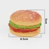 Brinquedo de Hambúrguer Famoso na Internet, Brinquedo Sonoro para Pets Cachorros, Brinquedo de Carne para Filhotes, Gadget para Alívio do Tédio para Cães Pequenos