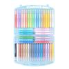 Rotulador acrílico triangular a base de agua para estudiantes de primaria, 48 colores, resistente al agua, opaco, acuarela, pincel de arte para niños