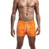 Nuevos shorts de verano para hombre estilo europeo y americano transfronterizos, cómodos, transpirables, de color liso, adecuados para correr, deportes casuales y entrenamiento