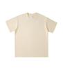 Camiseta de manga corta de algodón pesado de 230 g personalizada para hombre y mujer, ropa de trabajo de color liso, ropa de clase, camiseta con logotipo impreso.