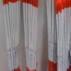 Mástil de Fibra de Vidrio Personalizado de Fábrica Barra Sólida de Fibra Poste de Señal Reflectante para Nieve Poste de Señal de Tráfico Tira Reflectante