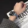 Adecuado para Xiaomi Mi Band 9 Pro, 8 Pro, Redmi 654, pulsera de mezclilla de moda de otoño e invierno para niñas