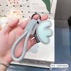 26 Letras Inglesas Llavero de Cuero para Coche Iniciales Exquisito Gama Alta Pareja Colgante para Mochila Escolar Regalo Venta al por Mayor