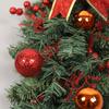 Bola navideña de PVC transfronteriza Hongyu con decoración luminosa, árbol invertido, puerta de entrada, colgante de pared para el hogar, colgante navideño