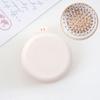 Peine de Cojín de Aire Portátil de Colores Dulces, Peine Plegable Mini con Airbag, Peine de Espejo para Mujer de Uso Doméstico, Peine de Masaje Integrado