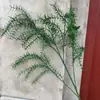 Folhas de samambaia artificiais e plantas verdes para decoração, acessórios para cena de casamento, plantas artificiais para decoração de interiores