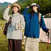 Explora Ropa de Abrigo Explora Ropa de Abrigo Chaqueta Tres en Uno para Hombres y Mujeres Forro de Forro Polar de Invierno Logo Ropa de Montañismo Impermeable