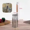 Acero Inoxidable 304 Tamiz de Polvo Mala Tang Cuchara Coladora Reforzada Red de Filtro para Hervir Fideos Cesta para Servir Maocai Cuchara para Escurrir Verduras Blanchadas Cuchara para Fideos Comercial