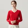 Nueva capa base de punto de cachemira para otoño e invierno, moderna, suave, cómoda, lisa, simple, de manga larga, cálida y elegante para mujer