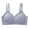 Soporte suave como una nube, copas totalmente fijas, sin costuras, sujetador push-up, grosor medio, del tamaño de la palma de la mano, para bustos pequeños, cómodo, previene la flacidez
