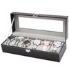 Venta al por mayor de fábrica 2 3 5 6 10 12 20 24 caja de reloj caja de almacenamiento de joyas