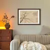 Nova Pintura Decorativa para Sala de Estar Estilo Chinês, Hall de Entrada, Sala de Estar, Sala de Estudo Pintura de Parede para Pendurar, Sala de Chá, Pássaro Magpie, Flores, Pássaros, Parede de Fundo com Bambu