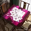 Tapete Silencioso Espesso para Mahjong Americano Tapete de Mesa Dedicado para Jogos de Cartas Tapete Guandan Tapete Antiderrapante para Poker Tapete de Mesa para Jogos de Tabuleiro