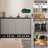 Mueble zapatero para entrada de casa, mueble de almacenamiento integrado de pared, nuevo modelo 2026, zapatero multicapa de alta gama