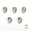 Diamantes de Zirconia de Color con Forma Especial de Cristal Diamantes para Uñas Hechos a Mano al por Mayor Joyería de Aleación para Uñas Diamante Flash Serie Diamante Blanco