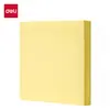 Nota adhesiva Deli BT202 76 mm x 76 mm 100 hojas de nota simples color de nota adhesiva