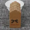 350g Cartulina Blanca Joyería Papel Kraft Etiqueta para Hornear Etiqueta en Blanco Materiales Hechos a Mano DIY Accesorios Fabricante Mayorista