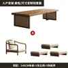Mesa de Té para Balcón Tatami Ventana de Bahía Mesa para Sentarse en Casa Kang Mesa Nueva para Dormitorio Mesa Kang Nueva Sala de Estar Zen Mesa Baja Japonesa