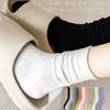 Calcetines de Verano para Mujer, Calcetines de Rizo de Algodón Puro, Calcetines de Confinamiento Sin Costuras, Calcetines de Media Caña para Mujer Desodorantes y Absorbentes del Sudor para Verano, Venta al por Mayor de Zhuji