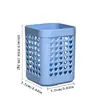 Caja de Almacenamiento Multifuncional Cuadrada Portalápices Caja de Almacenamiento para Material de Oficina Estudiante Creativo Simple Papelería de Escritorio Portátil Lápiz