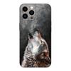 Adequado para iPhone 17 Pro Comércio Exterior Novo Modelo Capa de Telefone X Estilo Europeu e Americano Personalizado Animal Gato Lobo Cachorro Arte Capa de Telefone