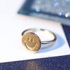 Sonríe como una flor Versión coreana de la nueva joyería Europa y Estados Unidos Joker Smiley anillo conjunto anillo al por mayor