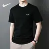 Suéter Camiseta de Hombre 2026 Verano Nueva Camiseta Casual Marca de Moda para Hombre Holgada Cuello Redondo Manga Corta Camiseta de Hombre Algodón Puro