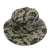 Chapéu de Trabalho/Chapéu Profissional Camuflado com Proteção Solar, Aba Solar Dobrável, Chapéu Balde Vestível de Dupla Face com Aba Larga